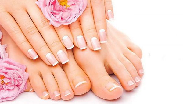 Manicure and pedicure